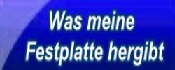 Was meine Festplatte hergibt